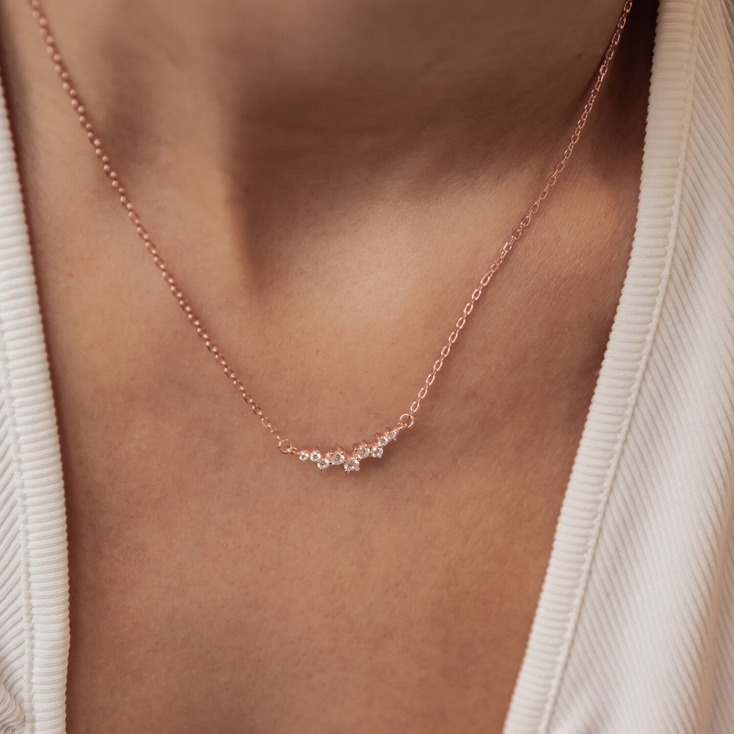 Infinite Shine Necklace Sterling Silver