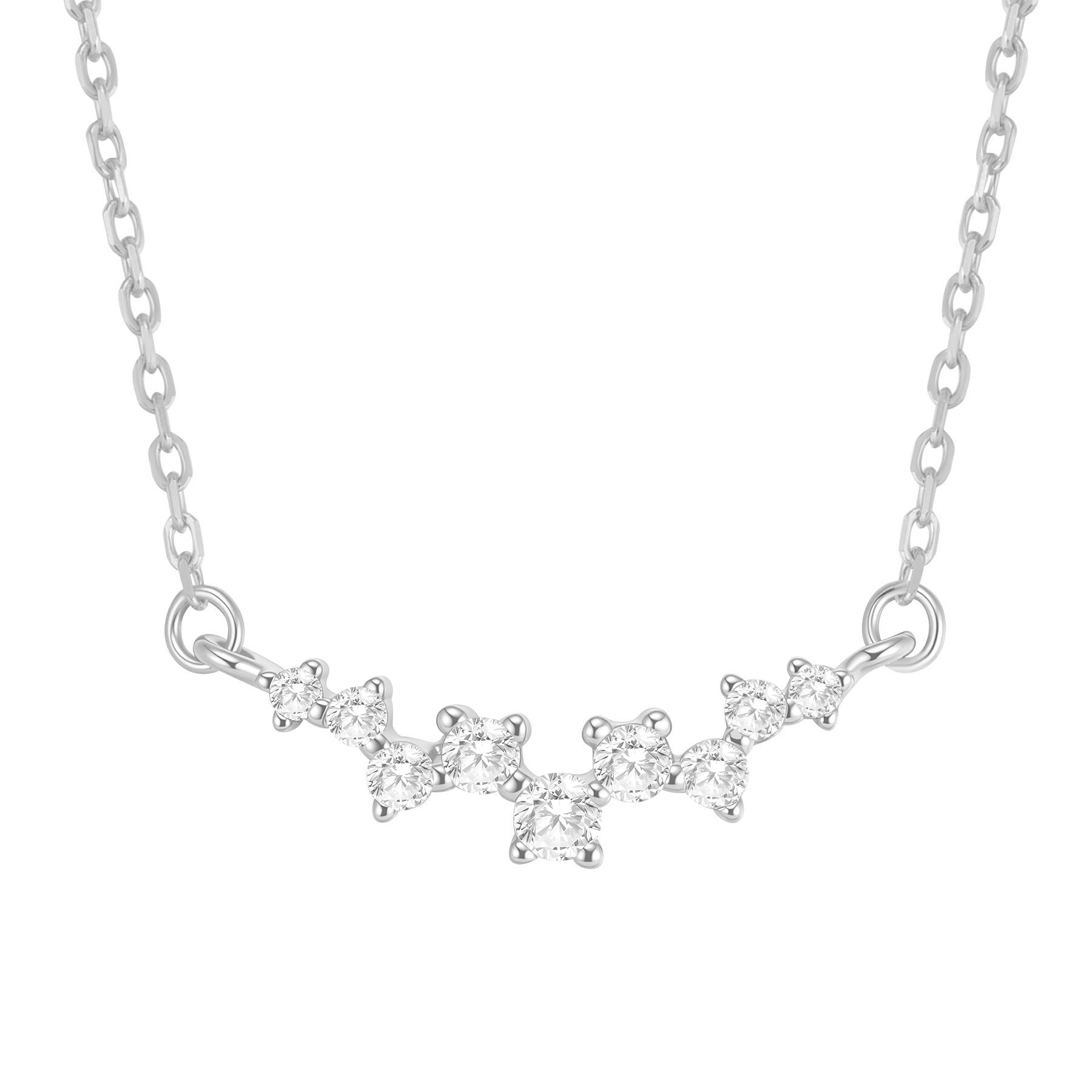 Infinite Shine Necklace Sterling Silver