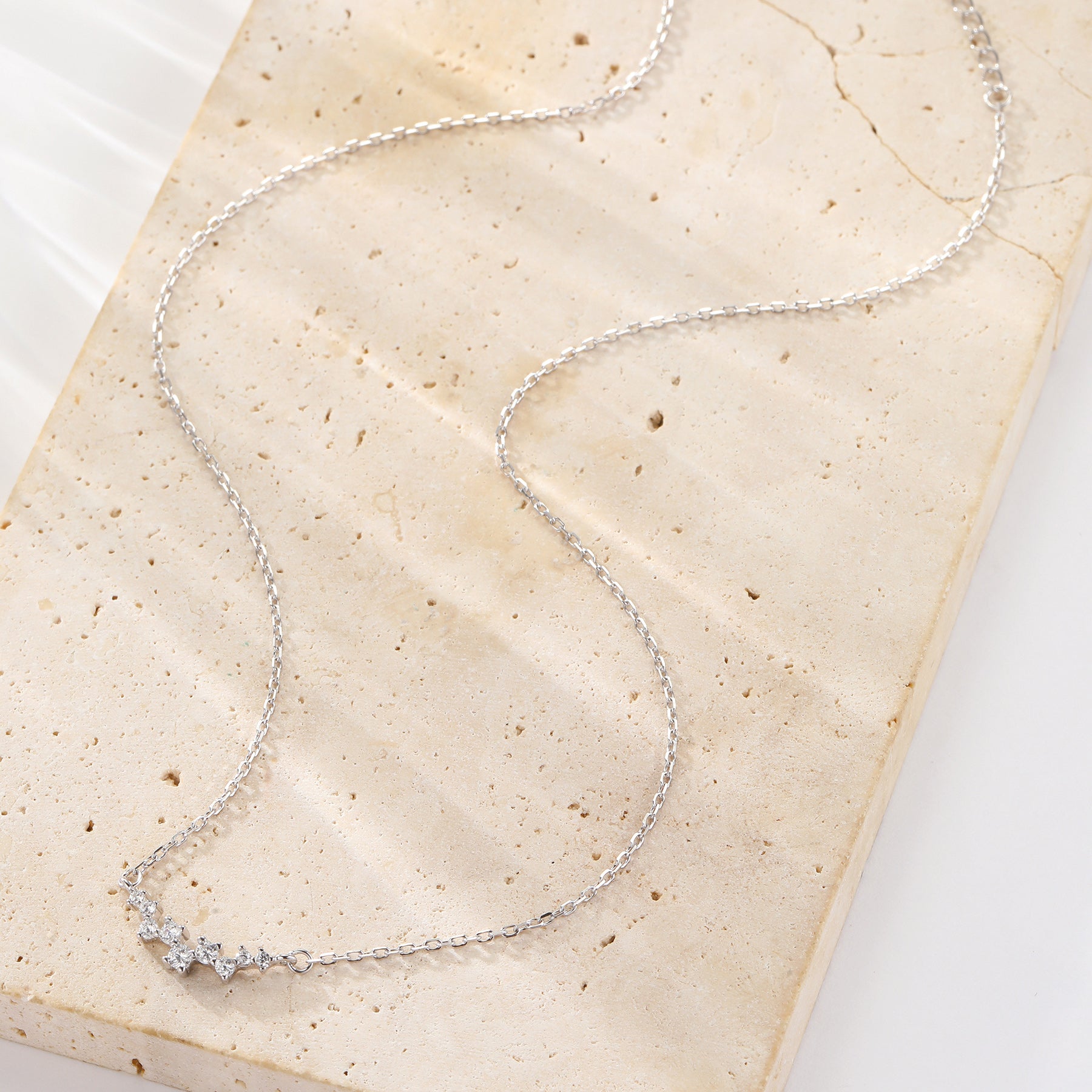 Collar Brillo Infinito Plata de Ley