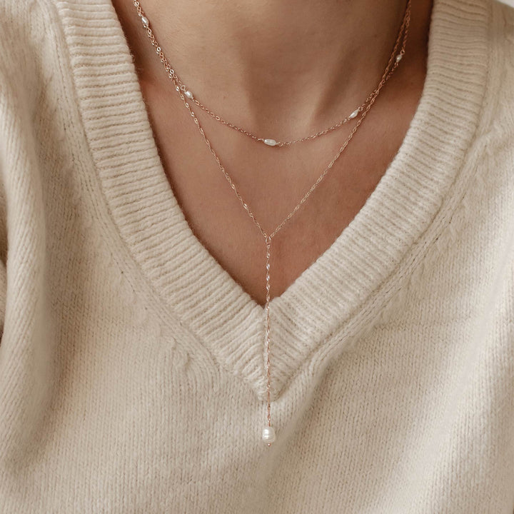 Set Collares Infinity Plata de Ley 925