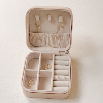 Love Sterling Silver Gold Jewelry and Case Set