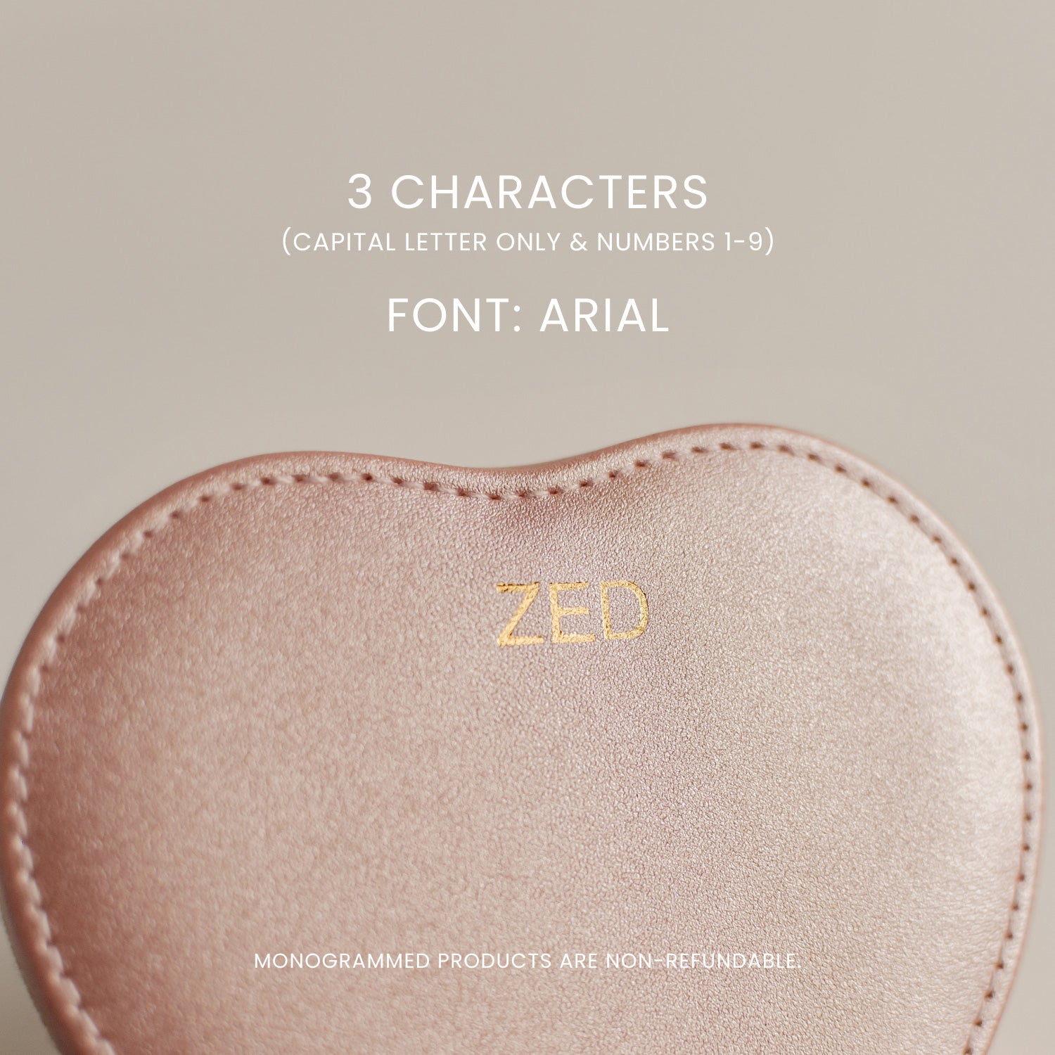 Joyero Organizador Corazón en Rosa