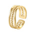 Bague Ouverte Perles – Waterproof