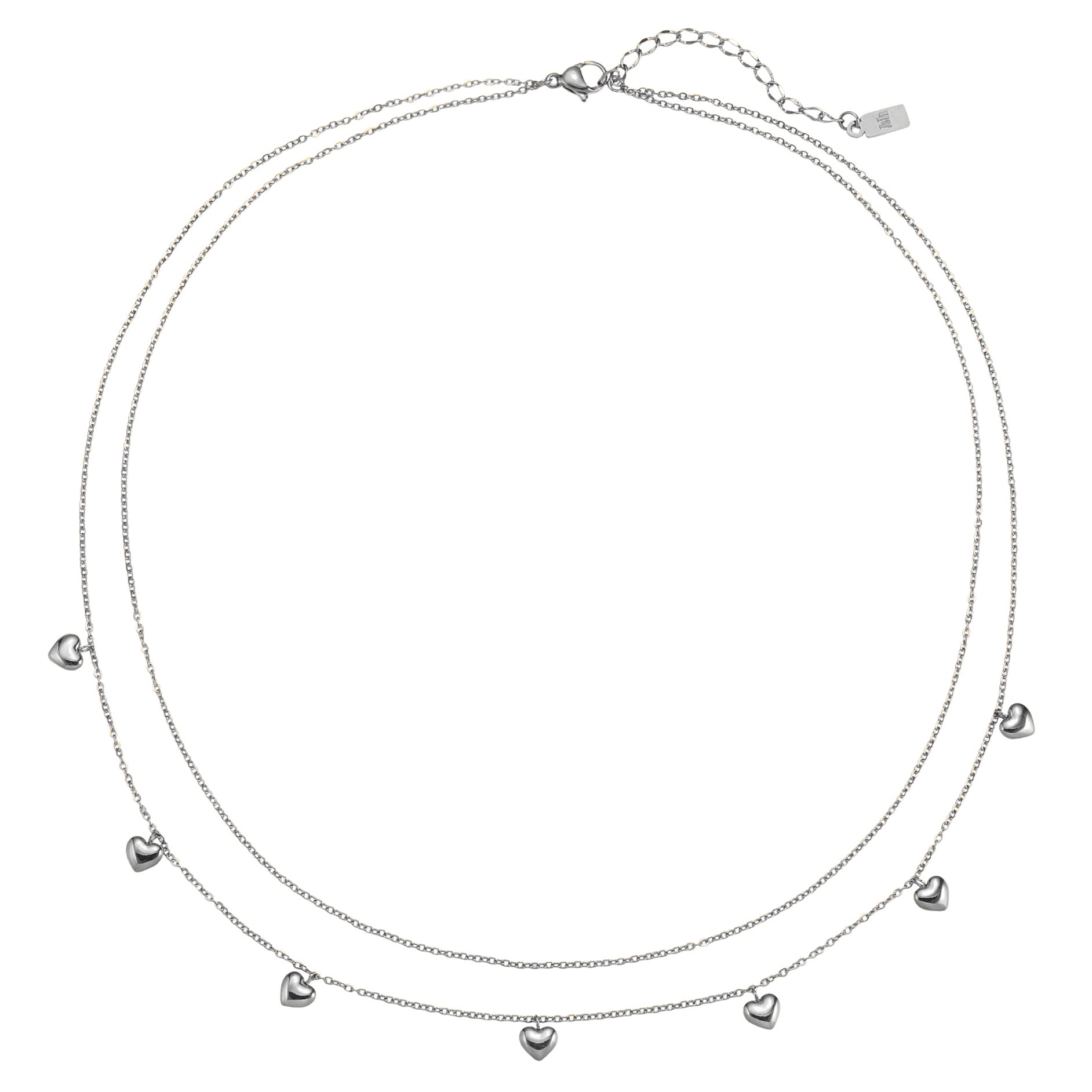 Collar a Capas Corazón Chunky Waterproof