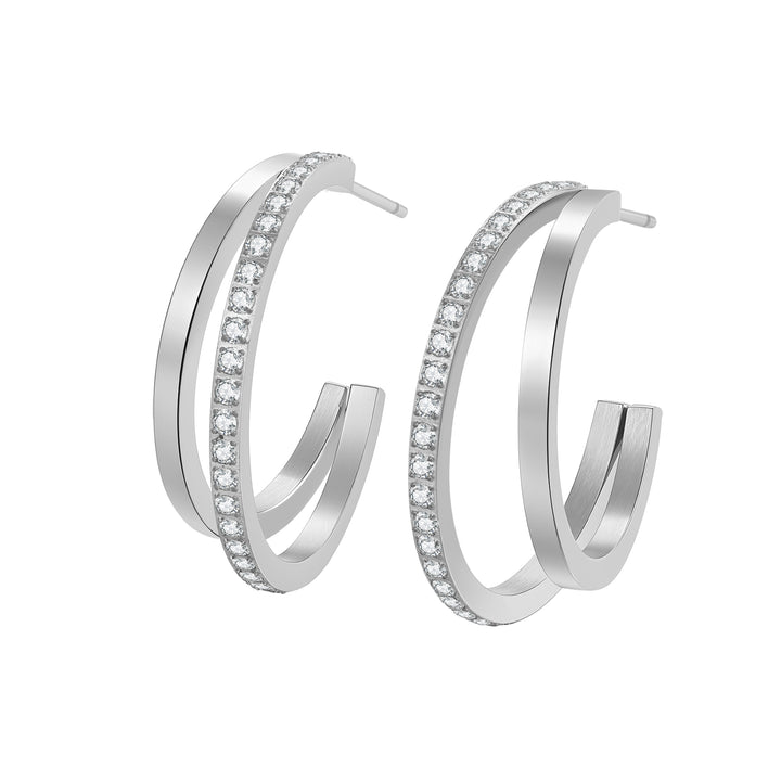 Créoles Pierres Multirangs – Waterproof