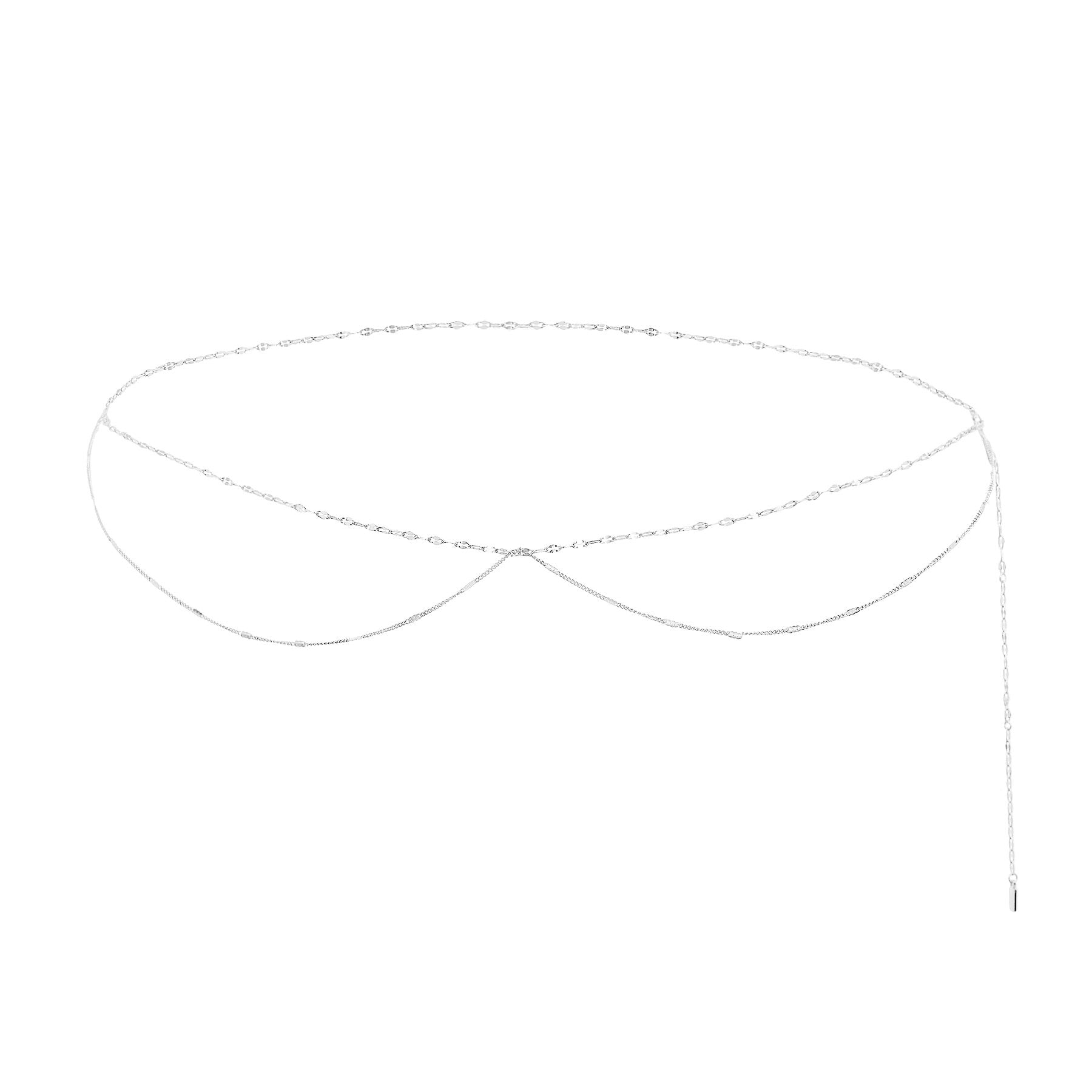 Chaîne de Taille Superposée Rolo et Starburst Waterproof