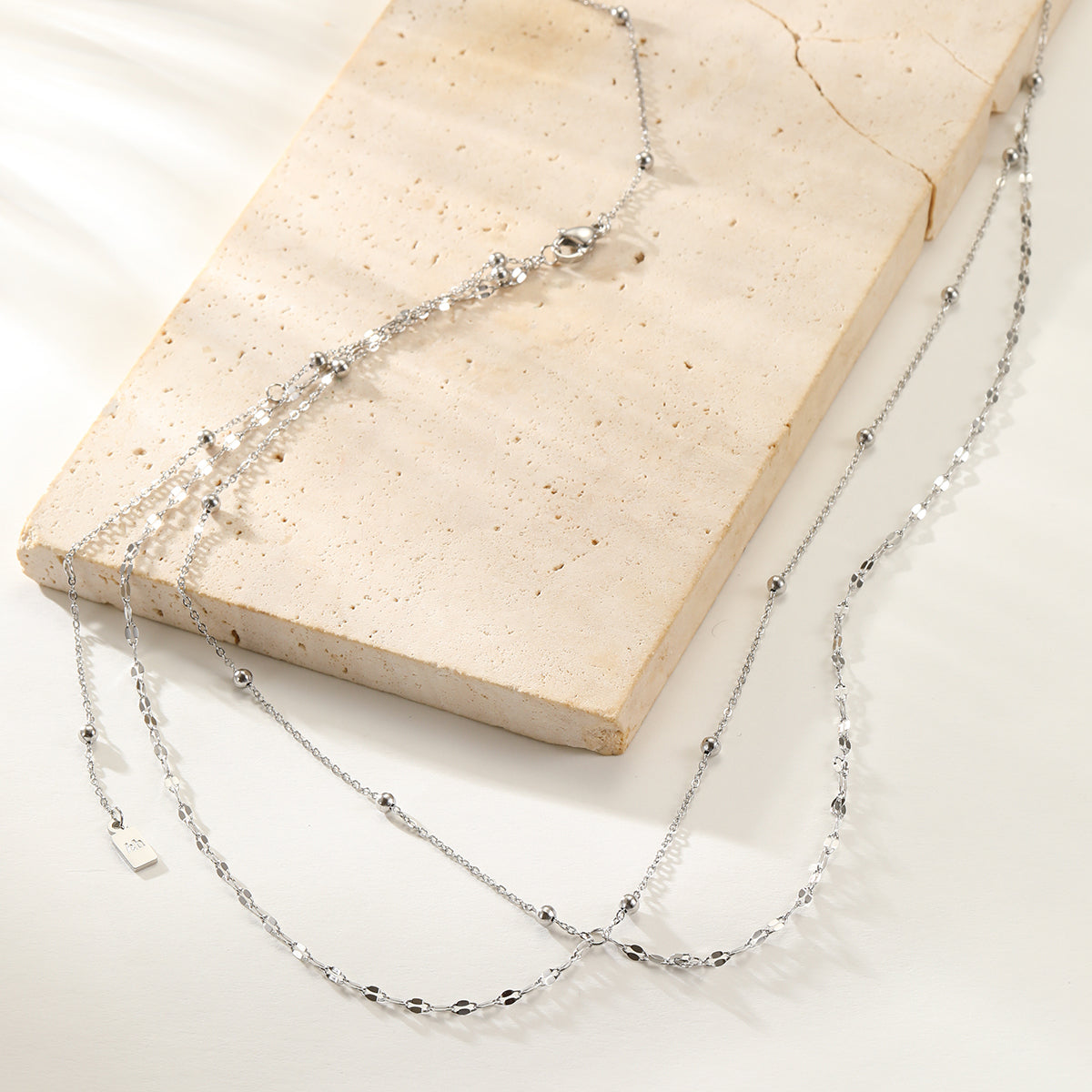 Chaîne de Taille Superposée Satellite et Rolo Waterproof