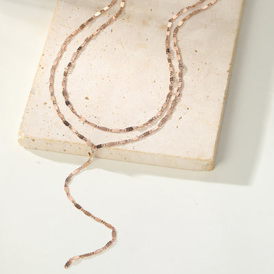 Collar Cadena Y a Capas Waterproof