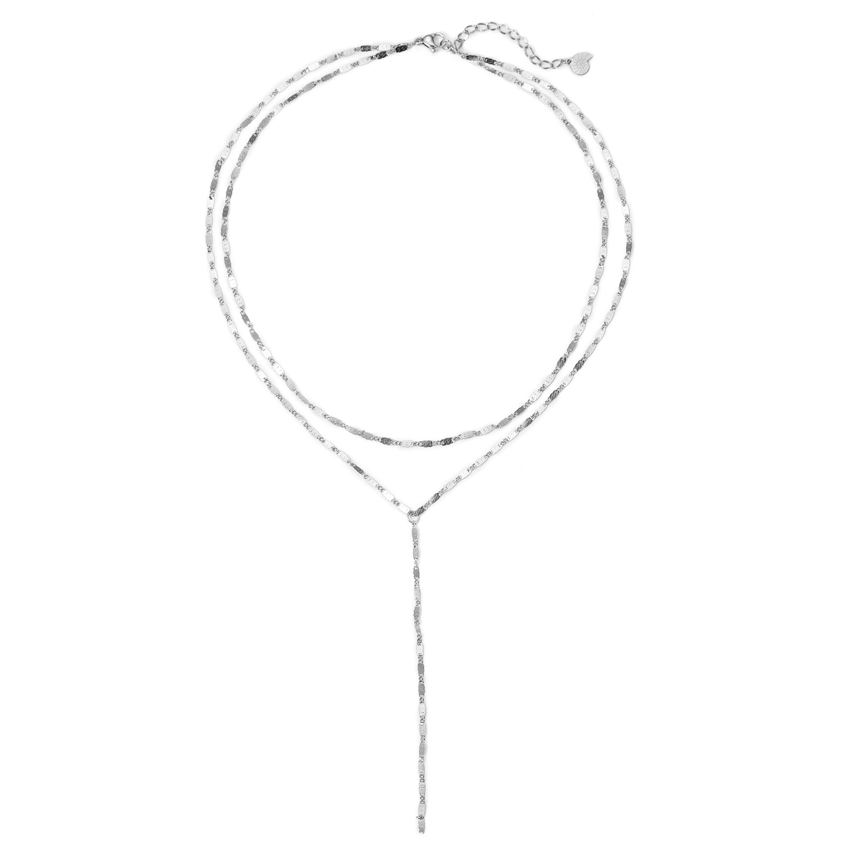 Layered Y Chain Necklace Waterproof