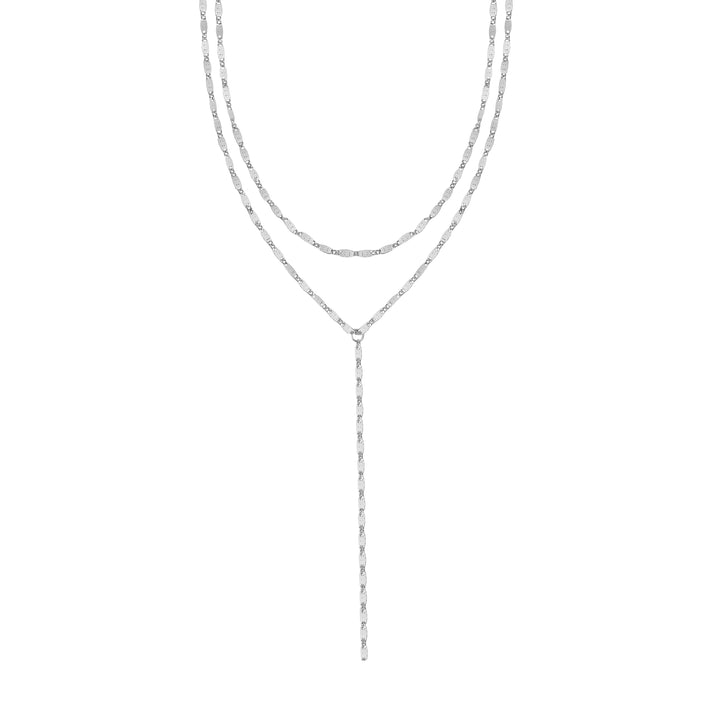 Layered Y Chain Necklace Waterproof
