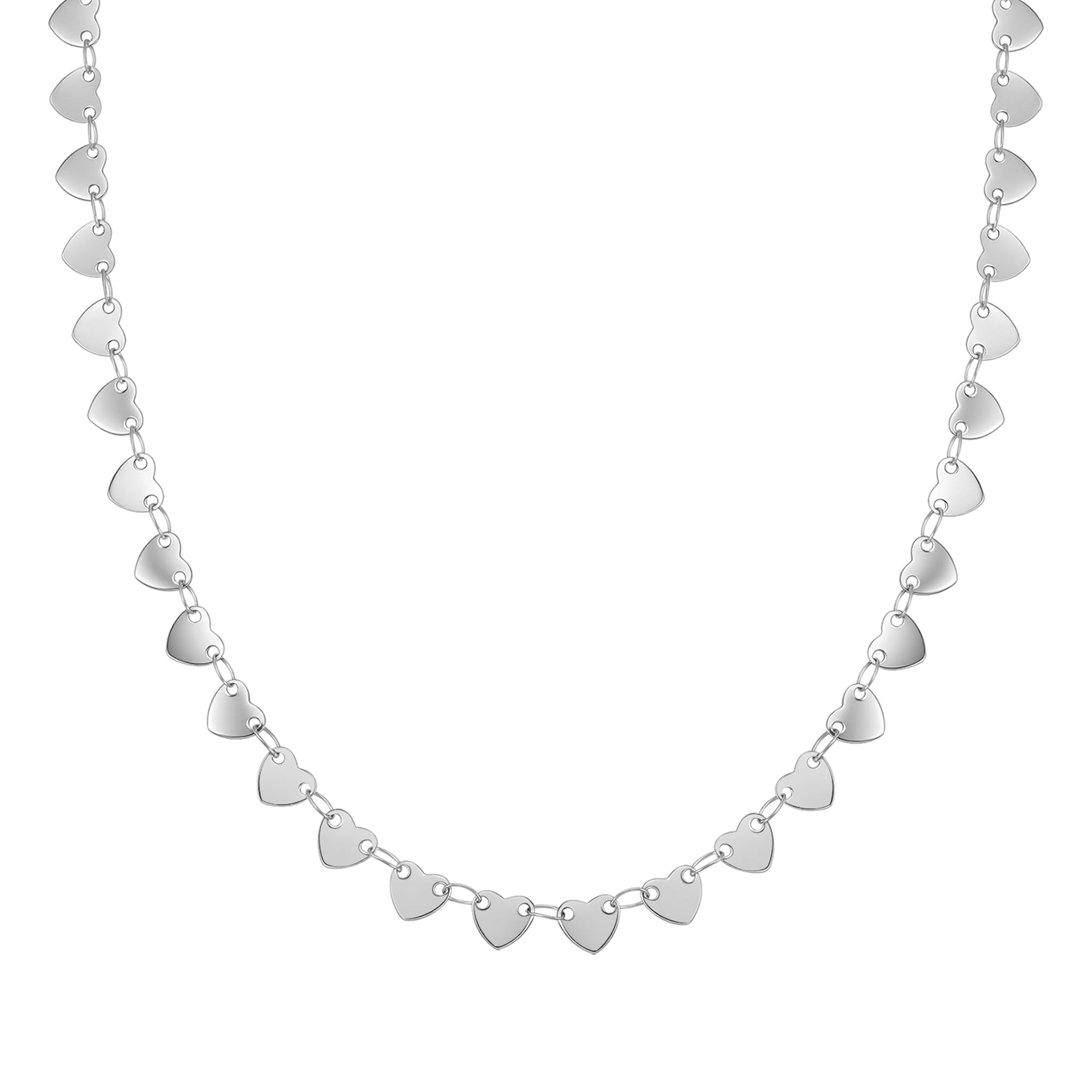Verbundene Herz Statement Choker Wasserfest