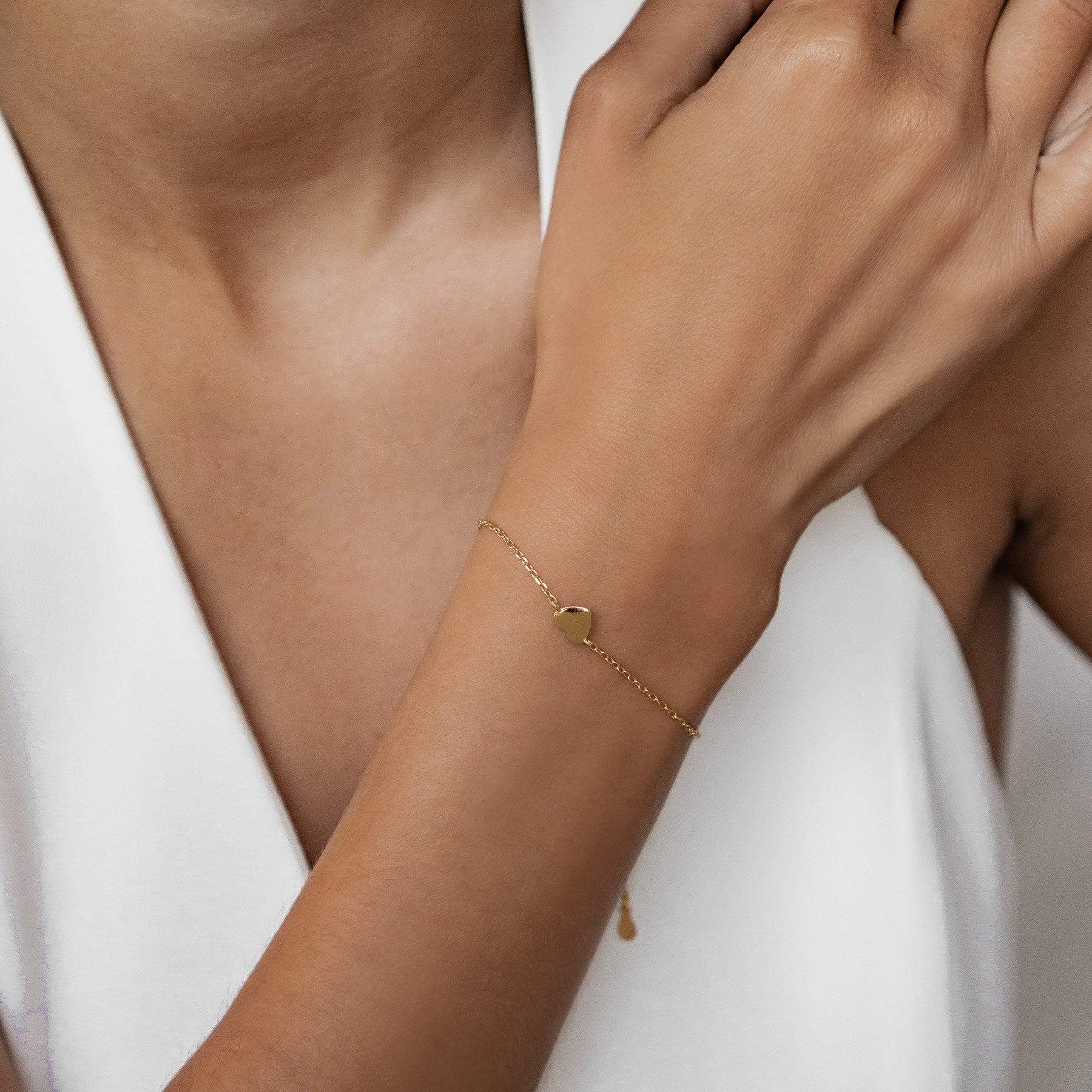 Pulsera Corazón Amor Plata de Ley