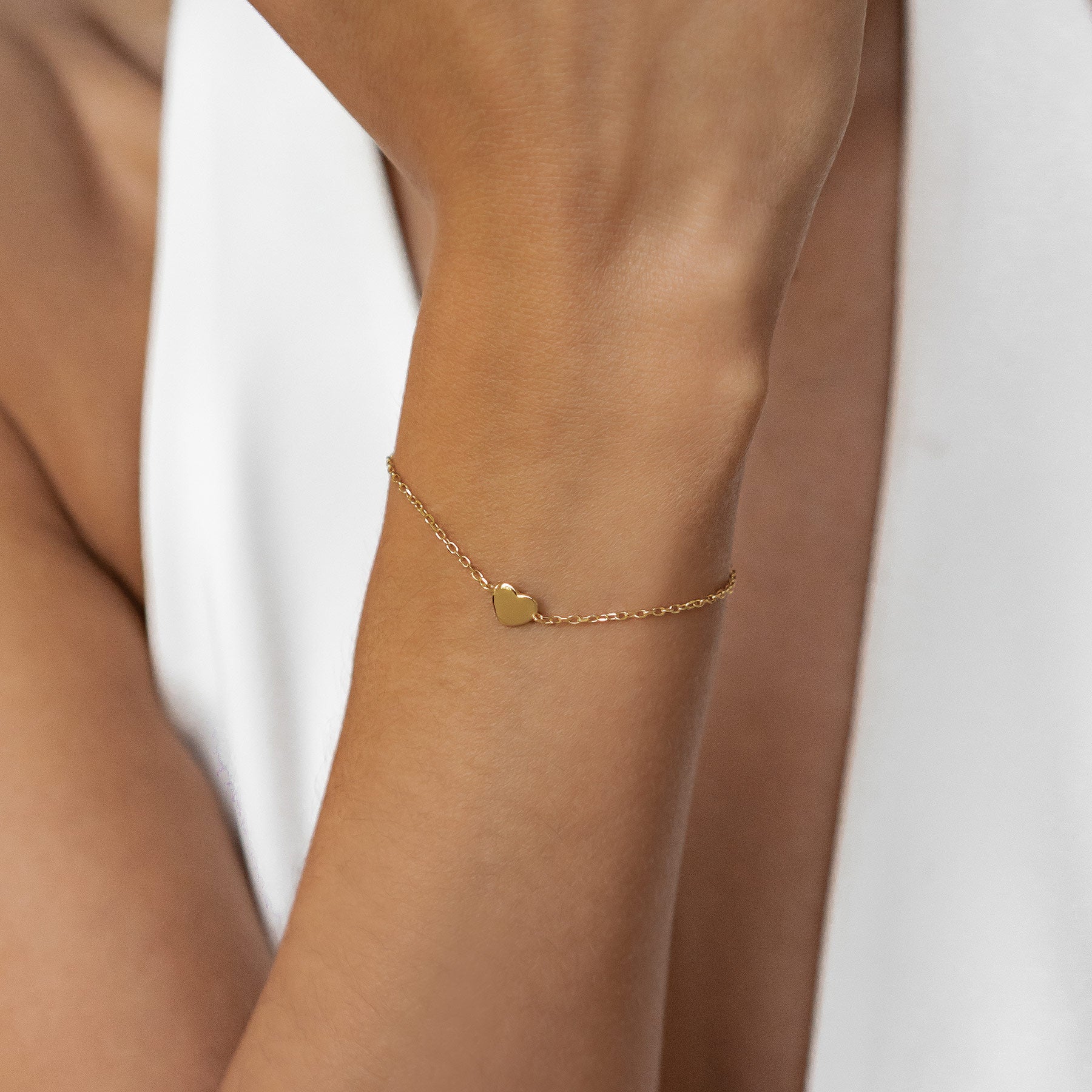 Pulsera Corazón Amor Plata de Ley