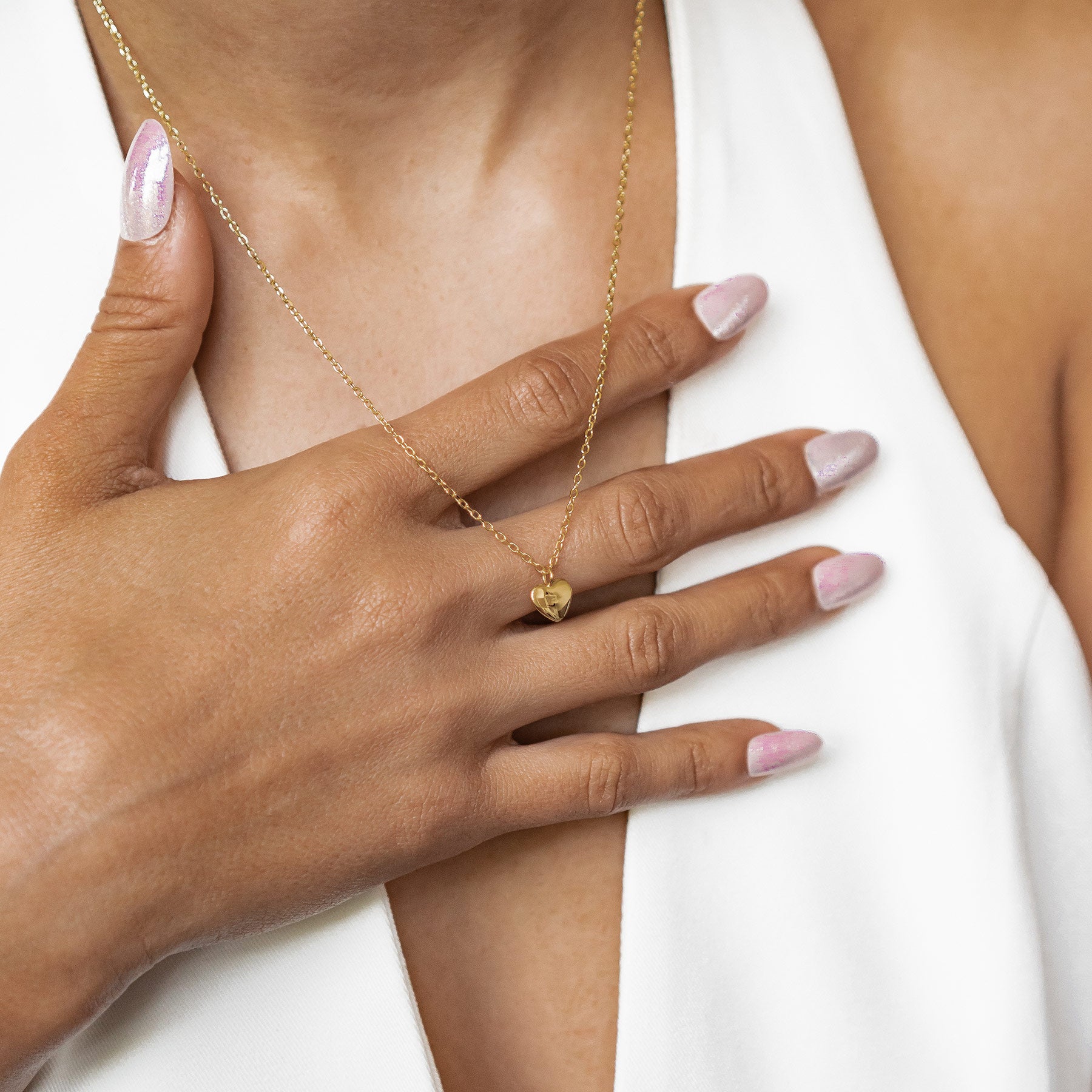 Love Heart Jewelry Set Sterling Silver