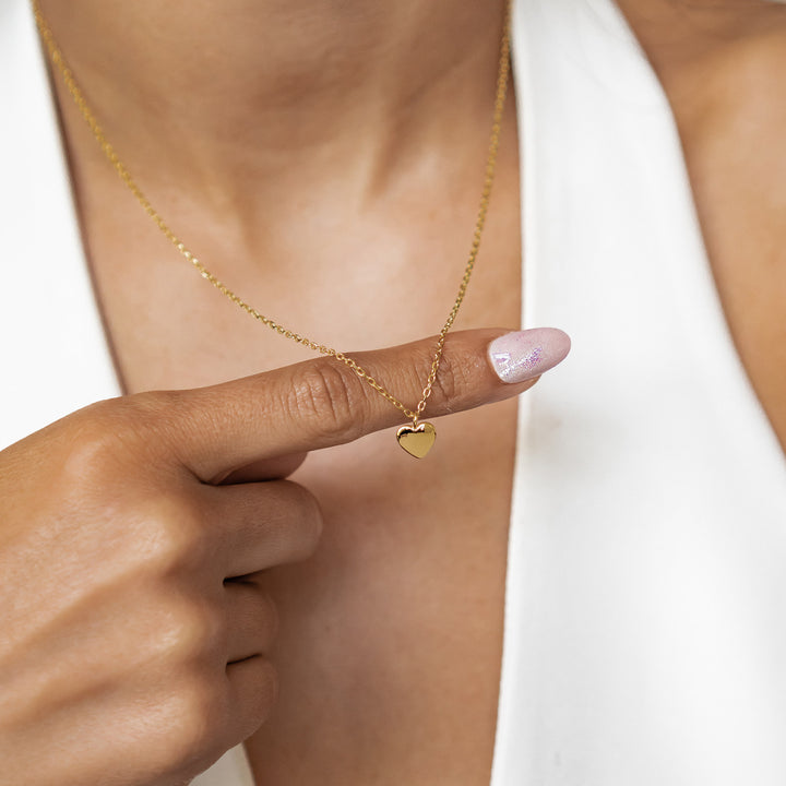 Ensemble Bijoux Cœur Amour Argent Sterling
