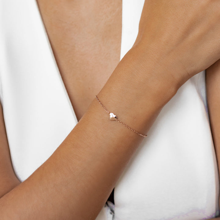 Ensemble Bijoux Cœur Amour Argent Sterling