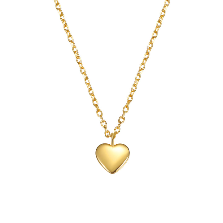 Collar Corazón Amor Plata de Ley