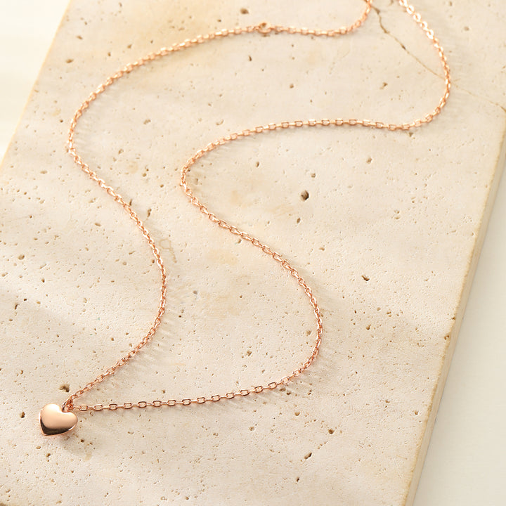 Collier Cœur Amour Argent Sterling