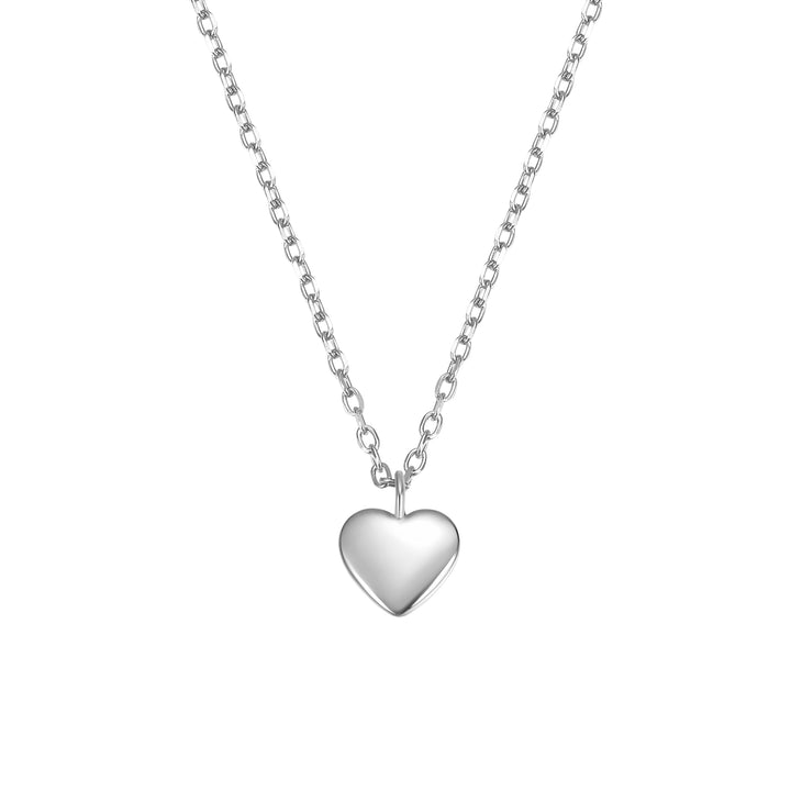 Collier Cœur Amour Argent Sterling