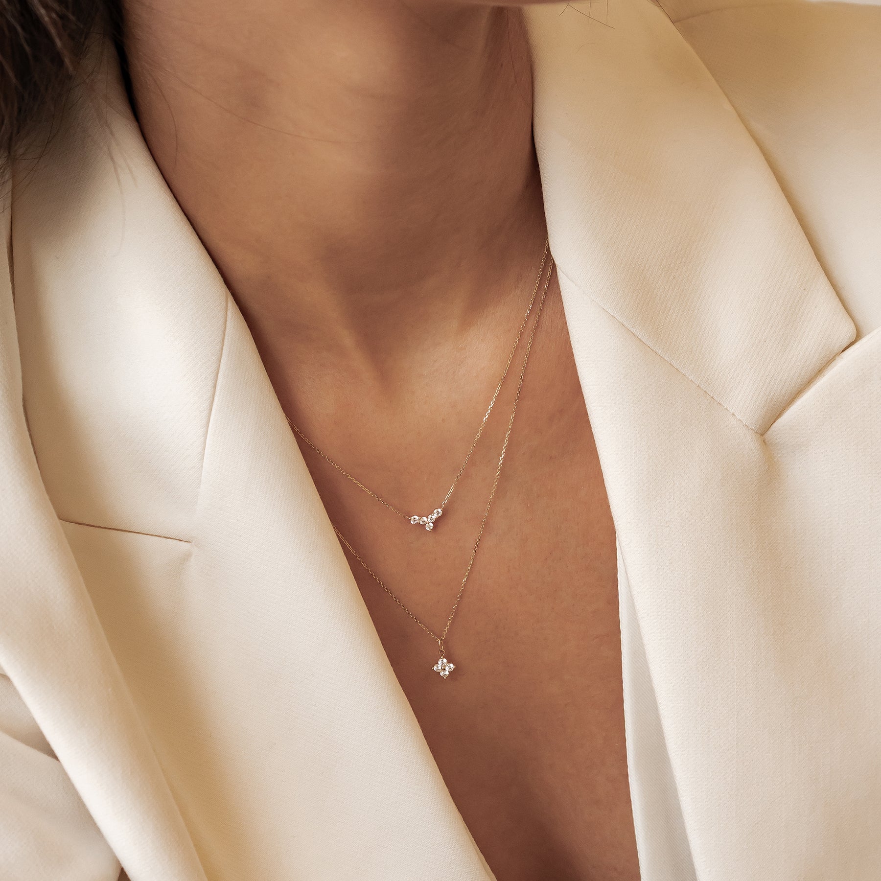 Collar Suerte Oro 14K