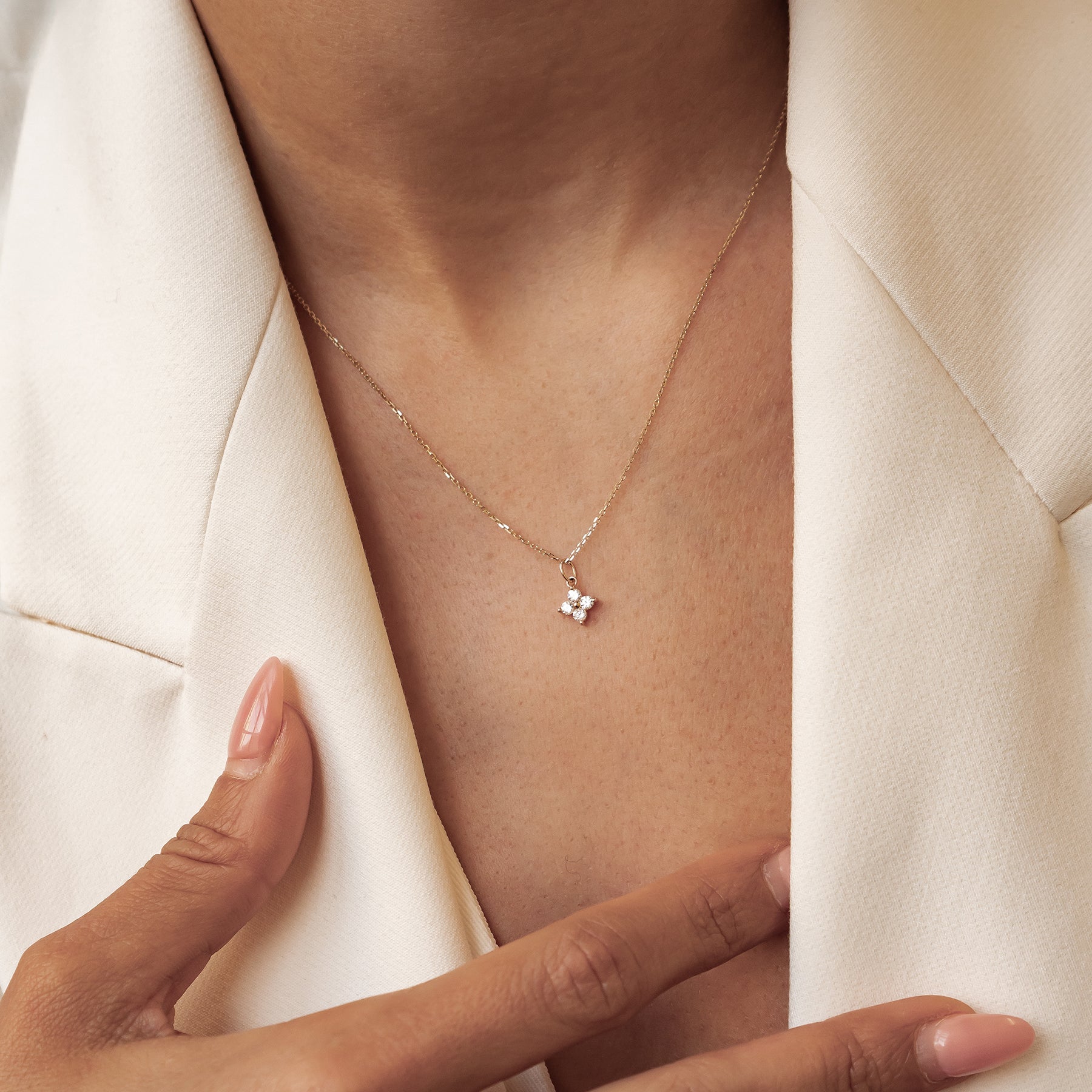 Collar Suerte Oro 14K