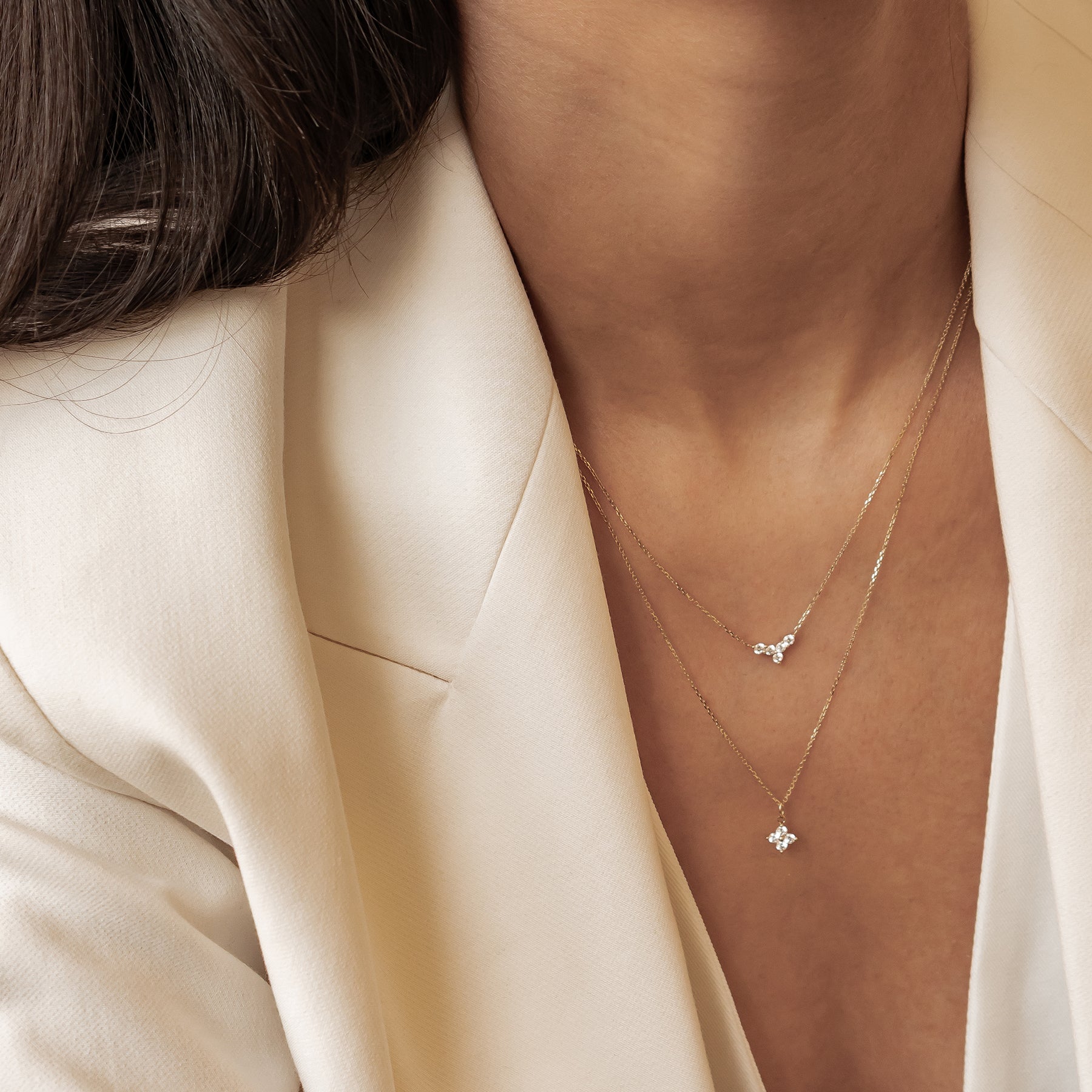 Collar Suerte Oro 14K