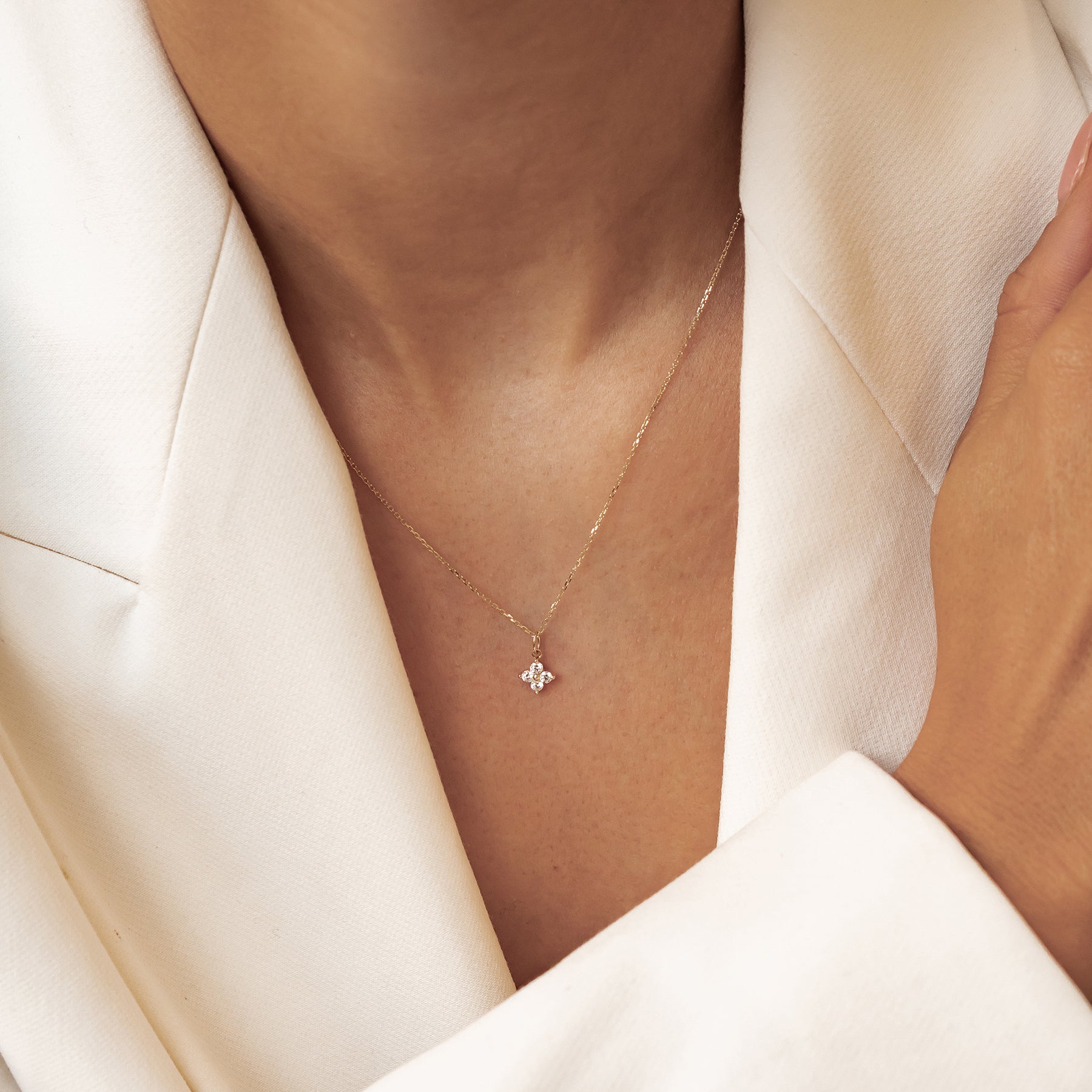 Collar Suerte Oro 14K