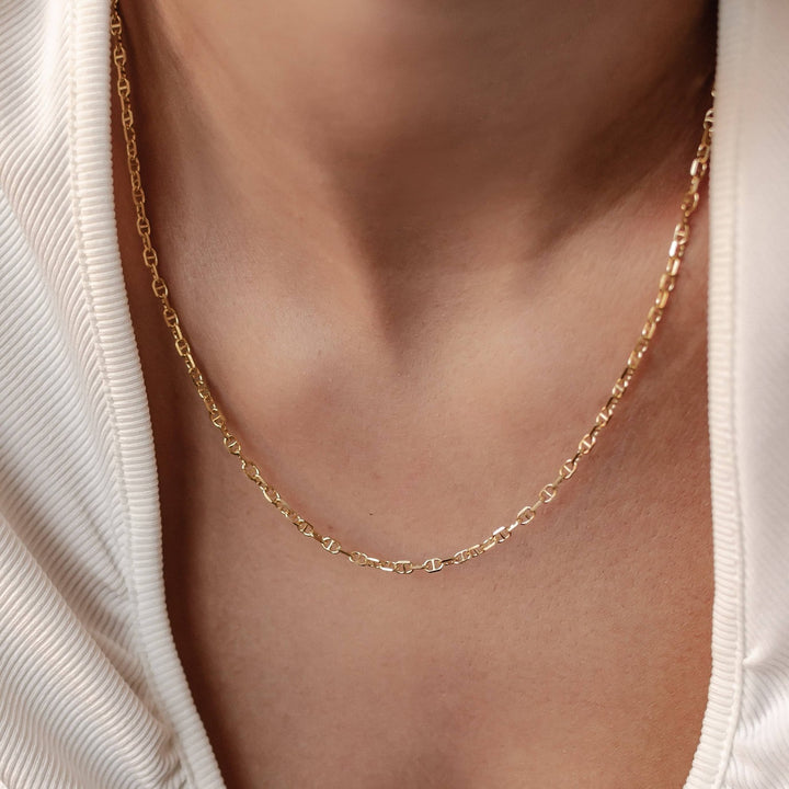 Collar Cadena Marinera Plata de Ley 925
