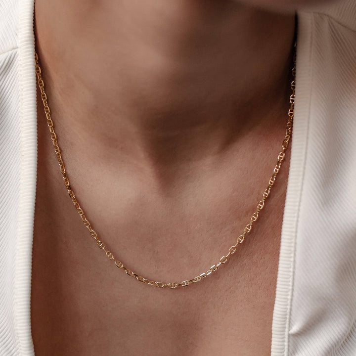 Collar Cadena Marinera Plata de Ley 925