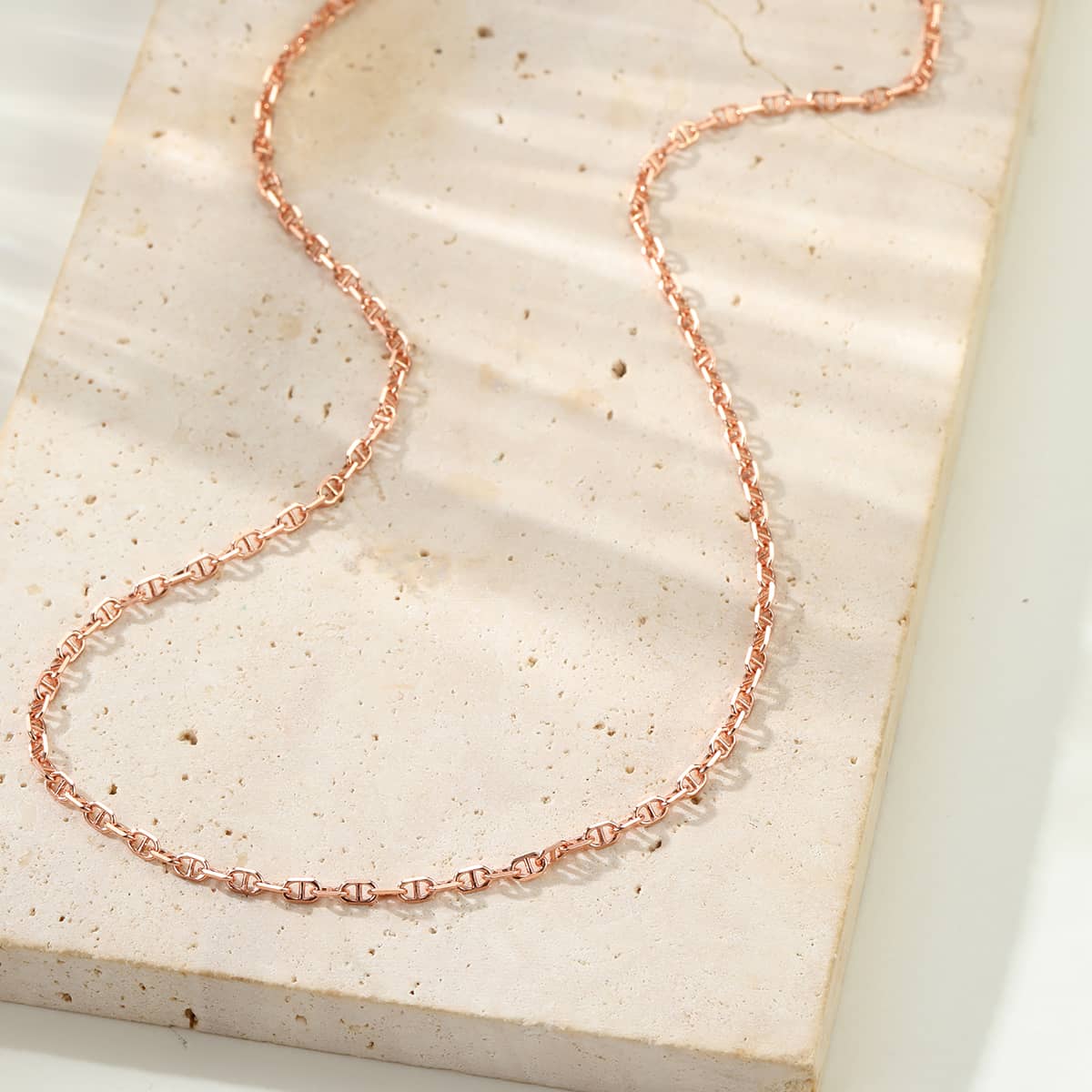 Mariner Chain Necklace Sterling Silver