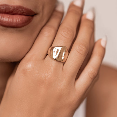 Anillo Dome Fundida