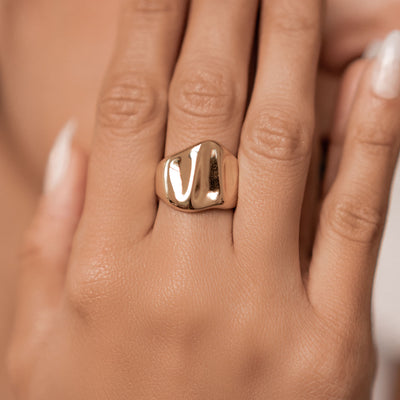 Anillo Dome Fundida
