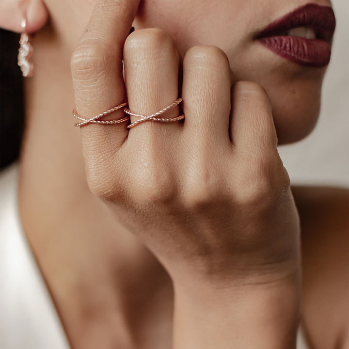 Bague Méridienne Argent Sterling en Or