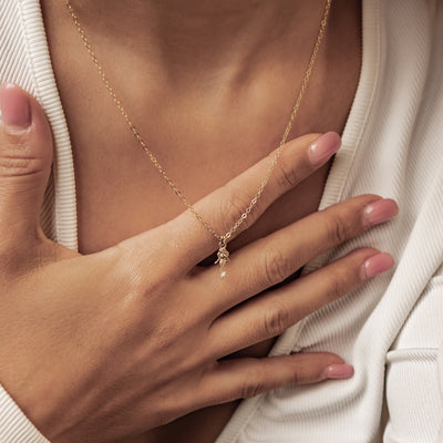 Collier Pendentif Sirène en Argent Sterling