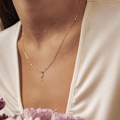 Collier Pendentif Sirène en Argent Sterling