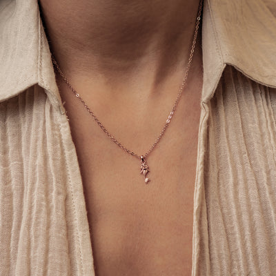 Collier Pendentif Sirène en Argent Sterling