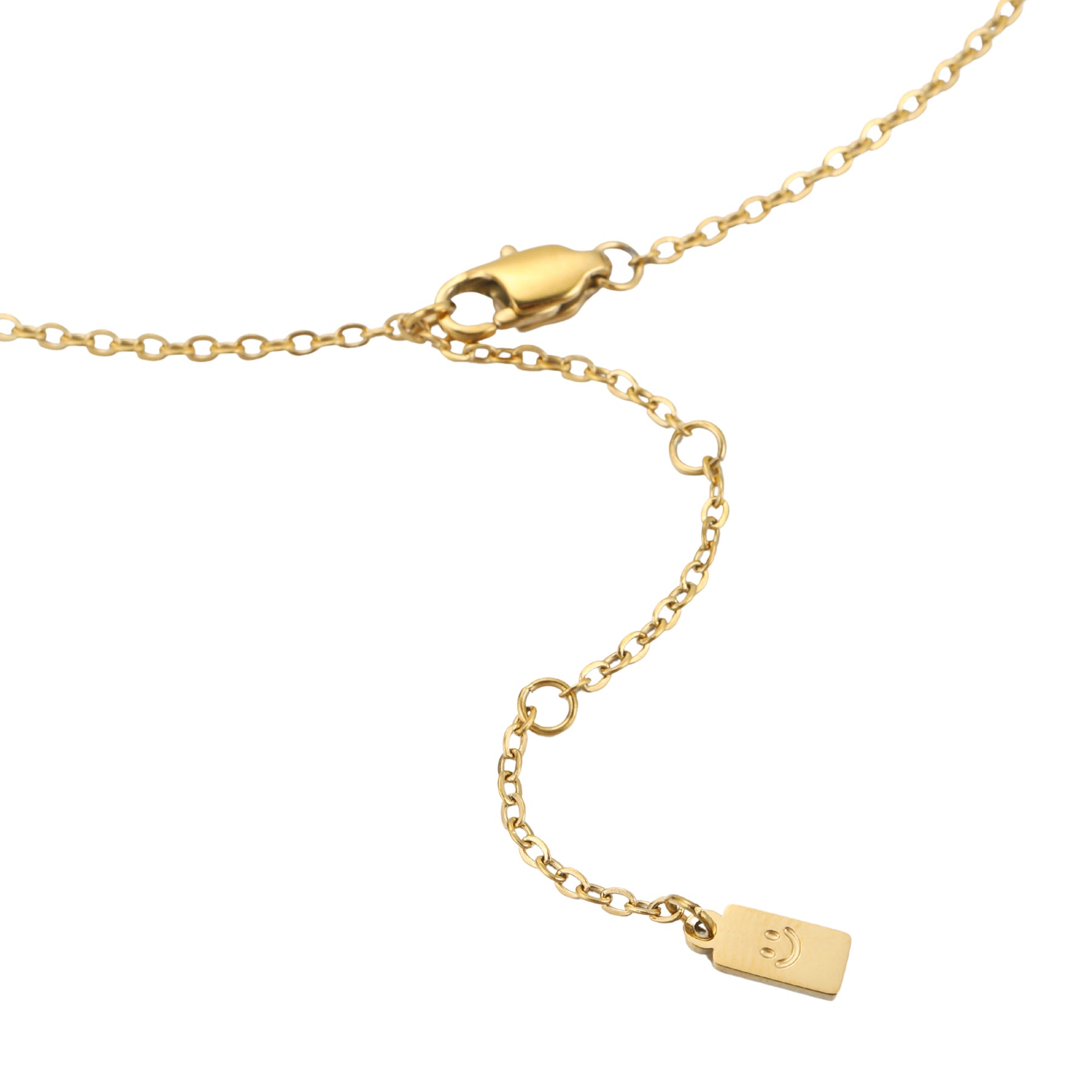 Minimalist Disc Pendant Necklace Waterproof