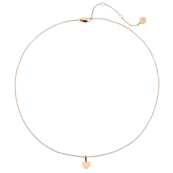Minimalist Heart Pendant Necklace Waterproof