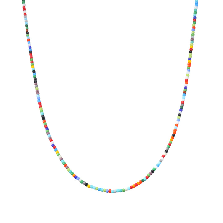 Collier Perles Multicolores Résistant à l’Eau