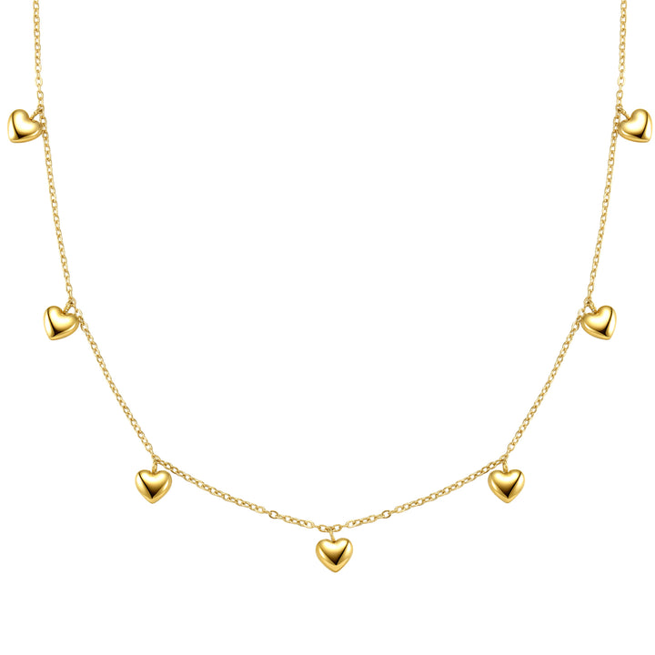 Collier Cœur Épais Multiple Imperméable