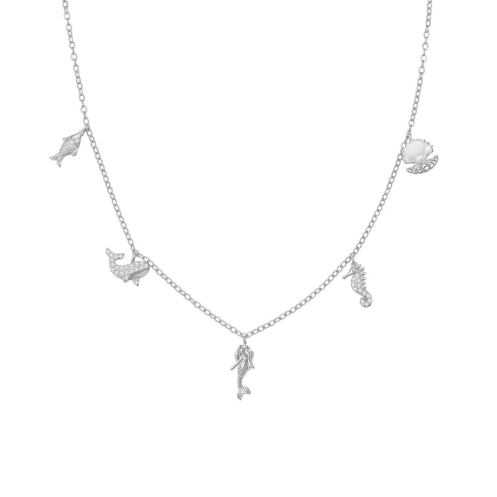Collar Charms Océano Plata de Ley 925