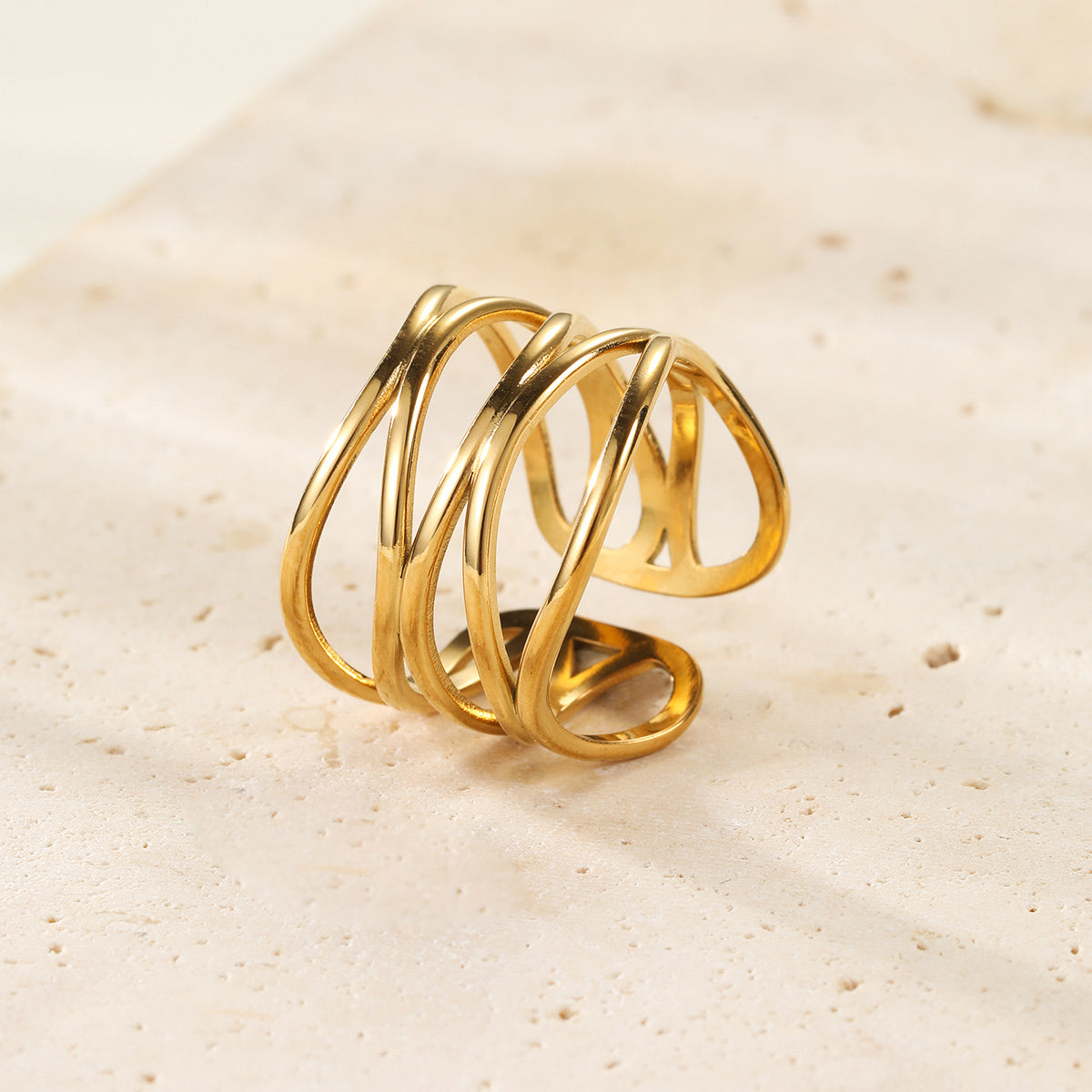 Anillo Abierto Trama Abierta