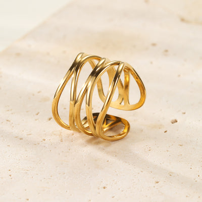 Anillo Abierto Trama Abierta