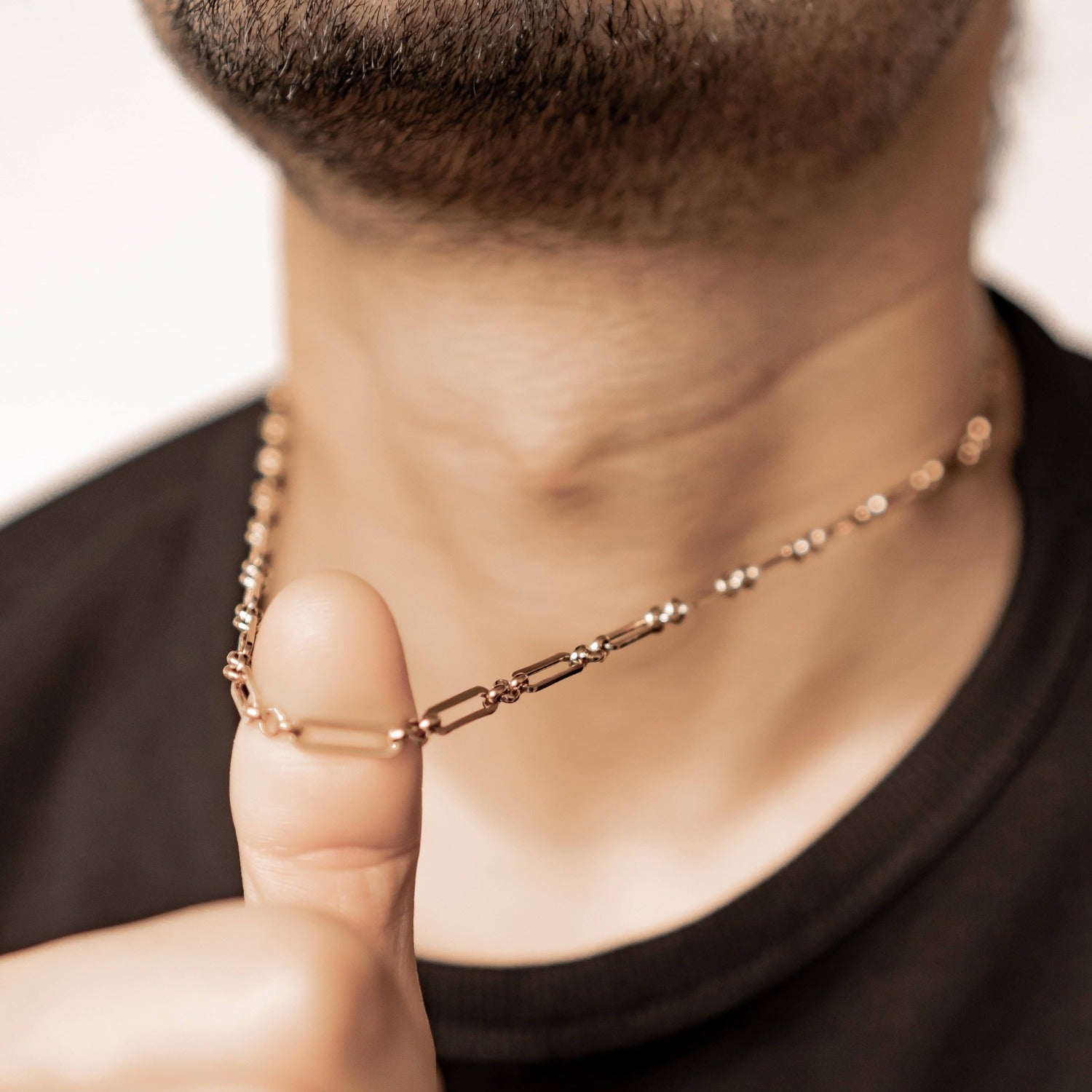 Collier Chaîne Maillons Longs Waterproof