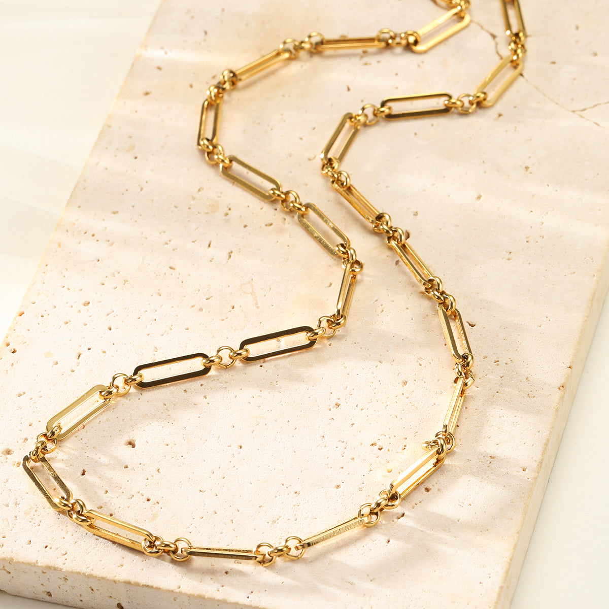 Collier Chaîne Maillons Longs Waterproof