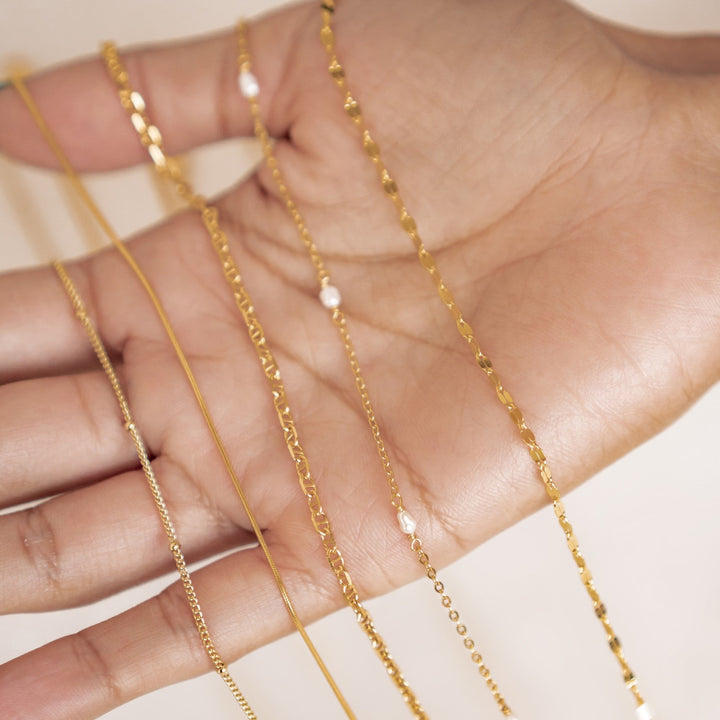 Kette Perlen Sterlingsilber