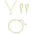 Perlen Schmuckset aus Sterlingsilber