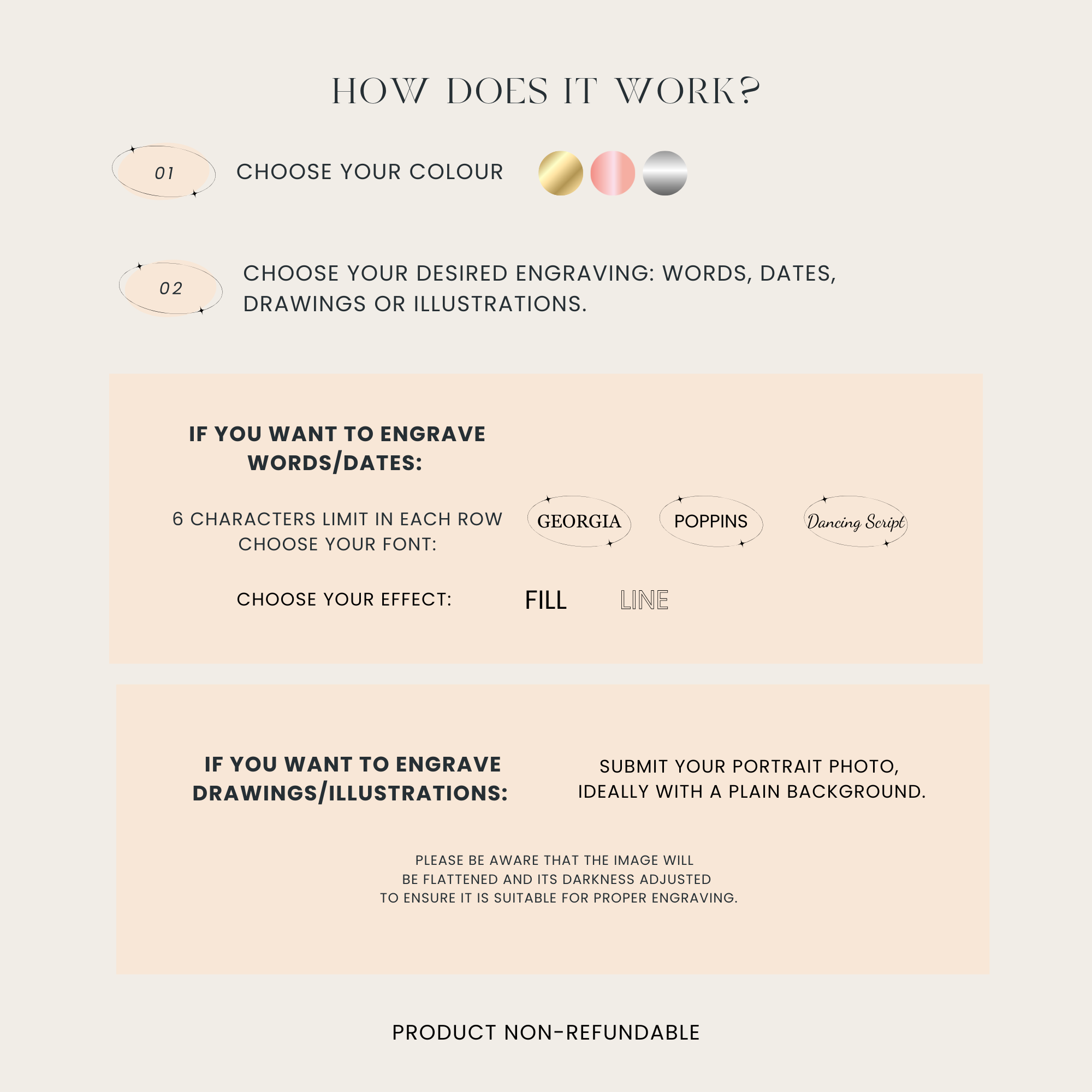 Collier Pendentif T-Bar Cœur Personnalisé Waterproof