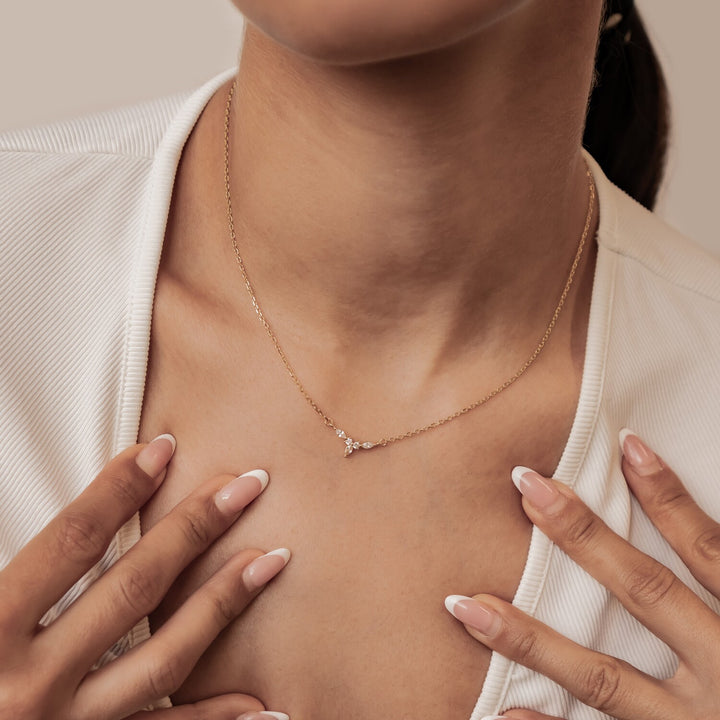 Collier Petite Couronne Argent Sterling
