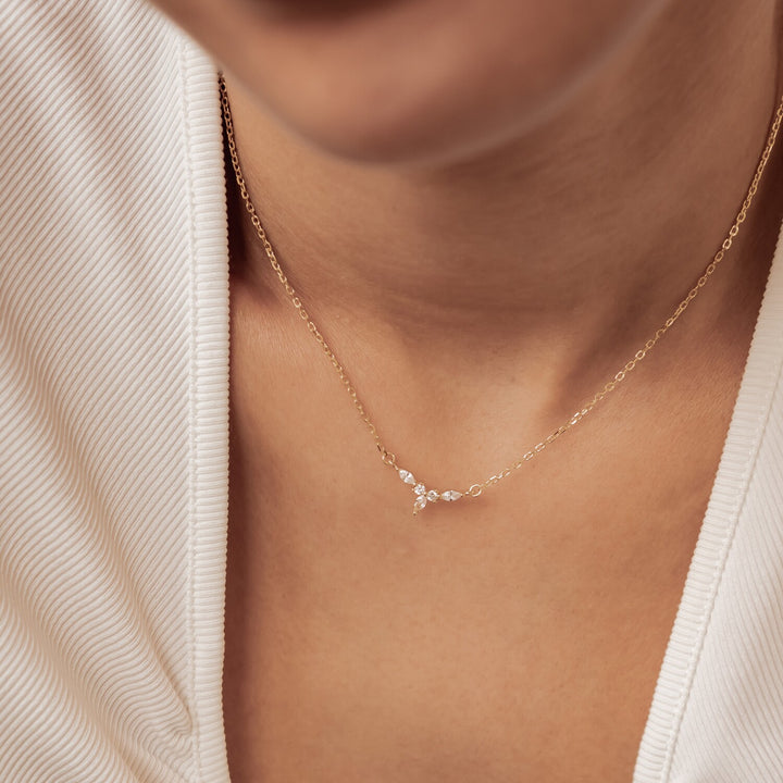 Collier Petite Couronne Argent Sterling
